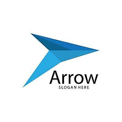 EPS 해외이미지 디자인 화살표 일러스트 추상 사람없음 파란색 심볼 심플 해외일러스트 컬러 무늬 파일형식 벡터 이미지허브