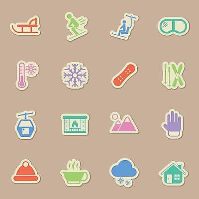 EPS 해외이미지 장갑 스티커 일러스트 스키 산 사람모양 눈꽃 털모자 사람없음 세트 컬러풀 라벨 온도계 찻잔 벽난로 썰매 손모양 케이블카 스키고글 집모양 해외일러스트 모양 모자_잡화 잡화 컬러 겨울스포츠 잔 프레임 눈_날씨 파일형식 벡터 손_신체부위 이미지허브