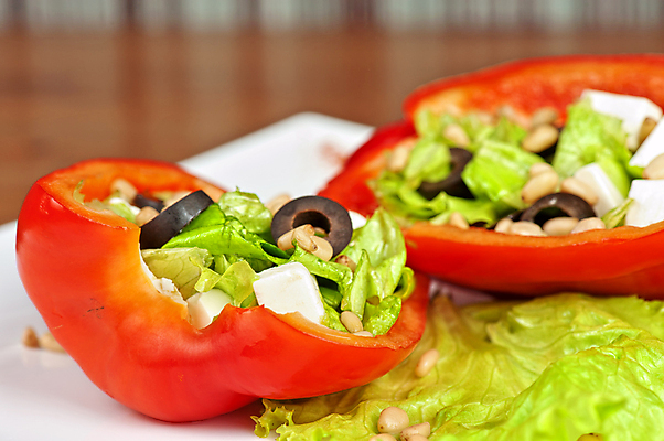 포토 JPG 해외이미지 파프리카 실내 사람없음 아웃포커스 샐러드 파프리카요리 해외포토 음식 채소 촬영기법 내부 파일형식 이미지허브