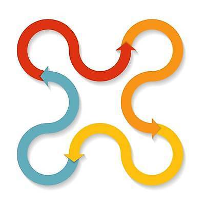 EPS 해외이미지 디자인 화살표 일러스트 비즈니스 사람없음 그래픽 자료 인포그래픽 연결 엘리먼트 해외일러스트 파일형식 벡터 이미지허브