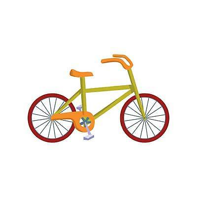 EPS 해외이미지 일러스트 사람없음 자전거 플랫 해외일러스트 바이크 파일형식 벡터 이미지허브