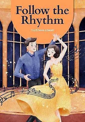 EPS 해외이미지 여자 남자 음표 일러스트 팜플렛 상반신 성인 두명 반짝임 주황색 춤 커플댄스 무도회 선율 성인만 해외일러스트 기호 음악 컬러 모션 문화예술 사람 파일형식 벡터 이미지허브