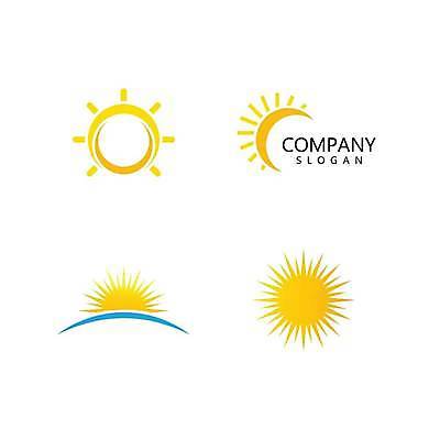 EPS 해외이미지 일러스트 사람없음 햇빛 태양 심볼 해외일러스트 자연요소 파일형식 벡터 이미지허브