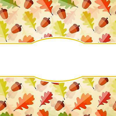 EPS 해외이미지 단풍 낙엽 일러스트 나뭇잎 사람없음 노란색 주황색 도토리 카피스페이스 해외일러스트 컬러 잎 공백 견과류 파일형식 벡터 이미지허브