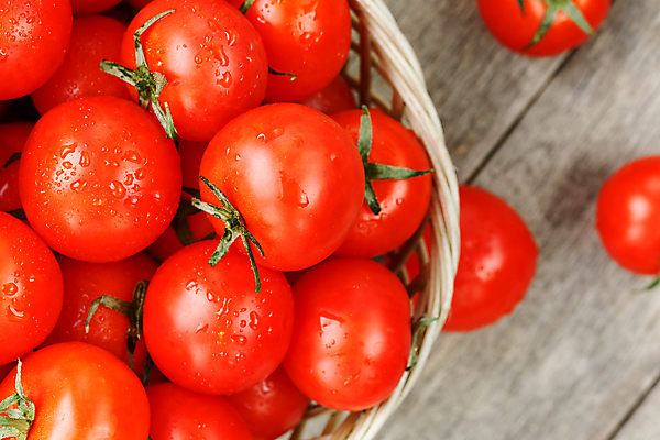 포토 JPG 해외이미지 토마토 방울토마토 실내 사람없음 하이앵글 바구니 물방울 가득함 담기 나무배경 해외포토 뷰포인트 백그라운드 채소 모션 내부 파일형식 이미지허브