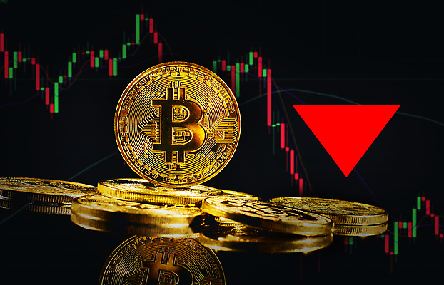 포토 JPG 해외이미지 사람없음 동전 금색 가상화폐 폭락 해외포토 컬러 돈 하락 파일형식 이미지허브