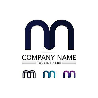 EPS 해외이미지 디자인 알파벳 일러스트 회사 추상 타이포그라피 사람없음 심볼 심플 M 브랜딩 해외일러스트 문자 영어 무늬 비즈니스 파일형식 벡터 이미지허브