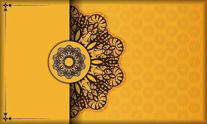 EPS 해외이미지 디자인 백그라운드 패턴 일러스트 사람없음 노란색 화려 해외일러스트 컬러 컨셉 무늬 파일형식 벡터 이미지허브