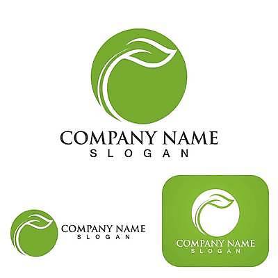 EPS 해외이미지 디자인 잎 일러스트 사람없음 초록색 심볼 에코 유기농 엘리먼트 해외일러스트 식물 웰빙 컬러 환경 파일형식 벡터 이미지허브