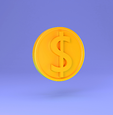 포토 JPG 해외이미지 사람없음 노란색 3D 달러 보라색 동전 금색 해외포토 컬러 돈 디지털합성 파일형식 이미지허브