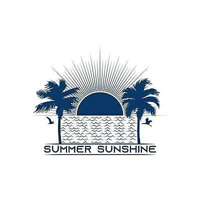 EPS 해외이미지 물결 바다 라인일러스트 일러스트 조류 사람없음 여름 야자수 태양 남색 심볼 라인아트 해외일러스트 자연요소 나무 동물 계절 선 컬러 파일형식 벡터 이미지허브