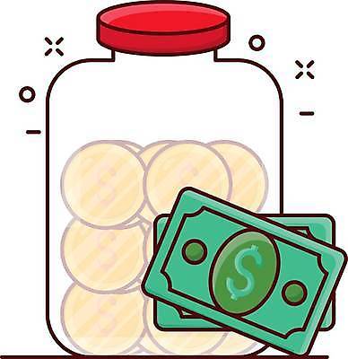 EPS 해외이미지 돈 일러스트 사람없음 금융 저축 항아리 해외일러스트 경제 도자기 재산 파일형식 벡터 이미지허브