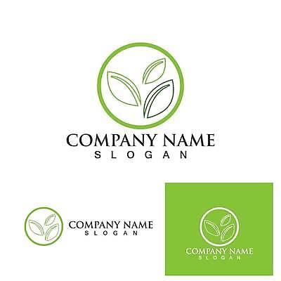 EPS 해외이미지 디자인 잎 일러스트 사람없음 초록색 세트 허브 심볼 에코 유기농 엘리먼트 해외일러스트 식물 웰빙 컬러 환경 파일형식 벡터 이미지허브