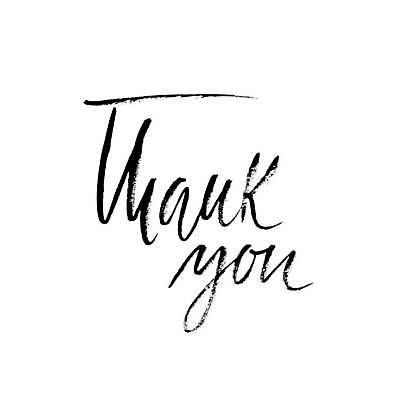 EPS 해외이미지 영어 일러스트 캘리그라피 사람없음 감사 해외일러스트 문자 감정 파일형식 벡터 이미지허브