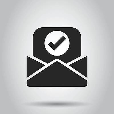 EPS 해외이미지 배너 일러스트 비즈니스 성공 봉투 오픈 메시지 이메일 플랫 어플리케이션 투표 편지 알림 심볼 체크 확인 흔적 문서 윤곽 구독 동의 모금 승인 해외일러스트 컨셉 선거 파일형식 벡터 민주주의 이미지허브