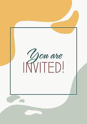 EPS 해외이미지 템플릿 일러스트 사람없음 노란색 사각형 회색 심플 초대장 해외일러스트 도형 컬러 카드_감사 파일형식 벡터 이미지허브