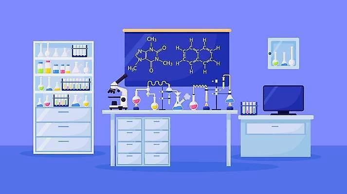 EPS 해외이미지 직업 교육 과학 백그라운드 컨셉 일러스트 교실 학교 유리 탁자 직장 현미경 실험 내부 약 칠판 장비 기구 액체 실험실 플랫 생명공학 만화 약국 과학자 플라스크 분석 생물학 비커 미생물 공식 조제 혁명 개발 백신 화학물질 화학자 해외일러스트 가구 회사 의학 재질 생물 실험기구 화학 만들기 학자 파일형식 벡터 이미지허브
