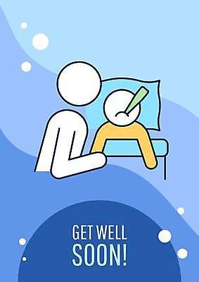 EPS 해외이미지 템플릿 일러스트 베개 사람모양 사람없음 파란색 눕기 건강관리 이불 환자 온도계 간호 위로 해외일러스트 모양 컬러 의학 침구 모션 건강 관리 파일형식 벡터 이미지허브