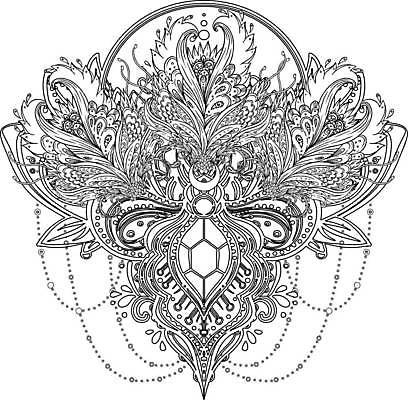 EPS 해외이미지 손 디자인 꽃잎 꽃 백그라운드 꽃무늬 패턴 일러스트 요가 자연 미술 동양인 그래픽 장식 검은색 벚꽃 흰색 화려 인쇄 인도인 문신 명상 사인 그림 윤곽 점성술 고립 만다라 아라베스크 엘리먼트 집시 페이즐리 히피 해외일러스트 외국인 식물 웰빙 컬러 컨셉 무늬 문화예술 인종 신체부위 생태계 파일형식 벡터 이미지허브