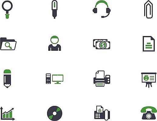 EPS 해외이미지 종이 이어폰 돈 일러스트 노동자 초록색 스마트폰 컴퓨터 사무실 연필 펜 모니터 회색 디스크 발표 심볼 마이크 검색 문서 폴더 확대경 해외일러스트 직업 컬러 음향기기 비즈니스 학용품 전자제품 핸드폰 스마트기기 필기구 재산 질병 파일 파일형식 벡터 의학 문구용품 금융 경제 오브젝트 이미지허브