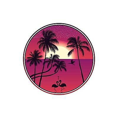 EPS 해외이미지 디자인 별 물결 바다 일러스트 조류 사람없음 여름 야자수 태양 원형 플라밍고 심볼 해외일러스트 자연요소 도형 나무 동물 계절 파일형식 벡터 이미지허브