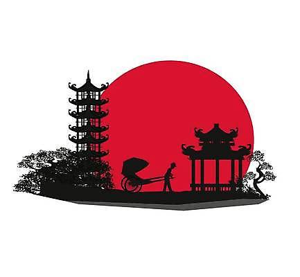 EPS 해외이미지 전통 실루엣 아시아 종교 문화 여행 백그라운드 일러스트 건축양식 주택 사람 동양인 인종 풍경 야외 햇빛 태양 일출 탑 검은색 중국 일몰 궁전 사찰 체리 장면 베이징 승객 동쪽 스카이라인 카피스페이스 해외일러스트 자연요소 건축물 건축 나라 컬러 고건축 과일 종교건축 촬영기법 건물 노을 공백 방향 파일형식 벡터 이미지허브