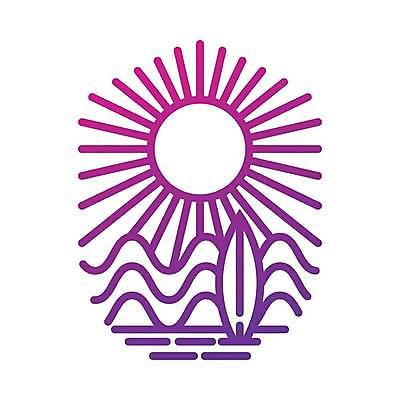 EPS 해외이미지 물결 바다 라인일러스트 일러스트 사람없음 여름 태양 보라색 서핑보드 심볼 라인아트 해외일러스트 자연요소 계절 선 컬러 보드_스포츠 파일형식 벡터 이미지허브