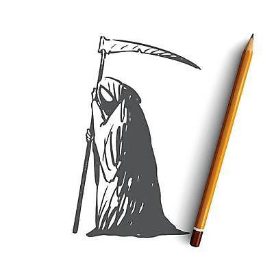 EPS 해외이미지 캐릭터 디자인 옷 백그라운드 컨셉 일러스트 휴가 뼈 골격 가면 사람 검은색 어둠 할로윈 흰색 죽음 직물 가운 유령 위험 무서움 스케치 심볼 손그림 살인 나쁜 고딕 고립 몬스터 엘리먼트 해골모형 호러 스타일 해외일러스트 일러캐릭터 감정 컬러 미술 모형 범죄 공포 파일형식 벡터 이미지허브