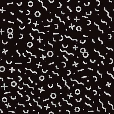 EPS 해외이미지 패턴 일러스트 추상 사람없음 검은색 패턴백그라운드 멤피스디자인 해외일러스트 디자인 컬러 백그라운드 무늬 파일형식 벡터 이미지허브