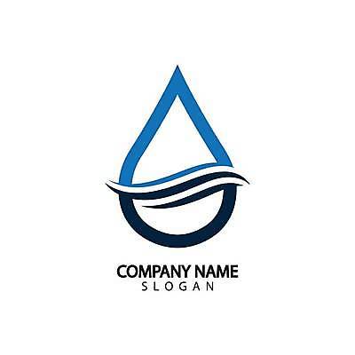 EPS 해외이미지 일러스트 추상 사람없음 파란색 물방울무늬 심볼 웨이브 심플 해외일러스트 컬러 무늬 파일형식 벡터 이미지허브