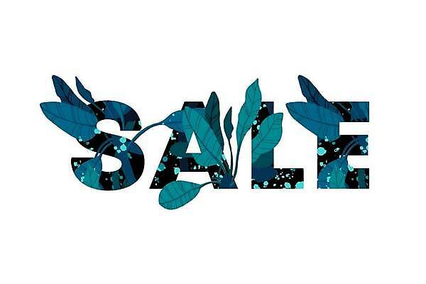 EPS 디자인 잎 일러스트 사람없음 초록색 쇼핑 세일 국내일러스트 해외일러스트 식물 컬러 파일형식 벡터 이미지허브