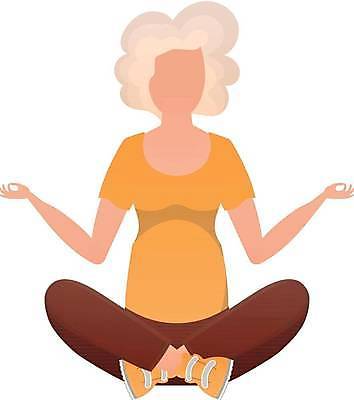 EPS 해외이미지 전신 우먼라이프 여자 일러스트 요가 휴식 건강 한명 성인 오 편안함 명상 가부좌 성인여자한명만 해외일러스트 1 라이프스타일 웰빙 컨셉 사람 앉기 감각 여자한명만 성인여자만 파일형식 벡터 이미지허브