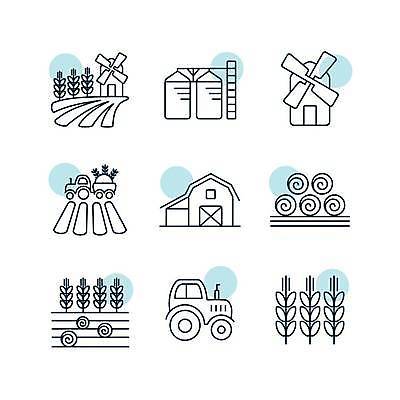 EPS 해외이미지 밭 농업 일러스트 옥수수 풍경 농작물 농장 쌓기 기계 빵집 풍차 수확 건초더미 볏짚 농부 낟알 엘리베이터 밀 보리 트랙터 뭉치 스파이크 방앗간 밭일 호밀 해외일러스트 직업 산업 모션 곡류 상점 건초 짚 농기계 특수차량 파일형식 벡터 더미 이미지허브