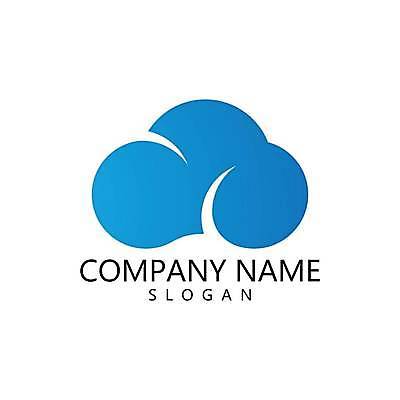 EPS 해외이미지 구름 디자인 일러스트 추상 사람없음 파란색 정보 심볼 구름모양 해외일러스트 자연요소 모양 컬러 무늬 파일형식 벡터 구름_자연 이미지허브