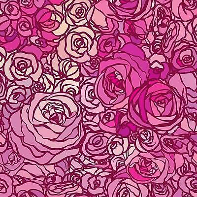 EPS 해외이미지 분홍색 백그라운드 꽃무늬 일러스트 미술 사람없음 장미 스타일 해외일러스트 꽃 컬러 무늬 문화예술 파일형식 벡터 이미지허브