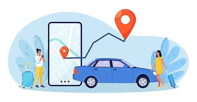 EPS 해외이미지 여행 이동 지도 인터넷 일러스트 비즈니스 교통시설 자동차 모바일 사람 스마트폰 핸드폰 스크린 도시 운전사 어플리케이션 공항 승차 주차 고객 서비스 검색 택시 승객 질서 멀리 온라인 네비게이션 공유 대여 렌탈 루트 자동 제어 해외일러스트 직업 육상교통 교통 컨셉 모션 승용차 전자제품 스마트기기 예절 시설 파일형식 벡터 이미지허브