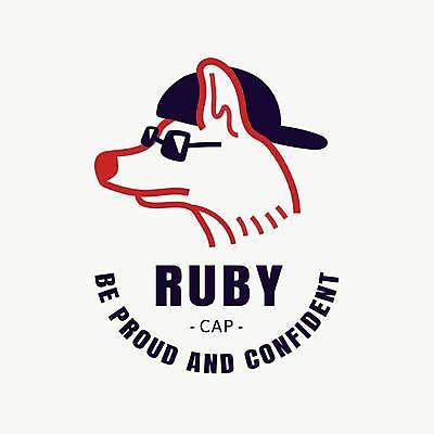 EPS 해외이미지 디자인 컨셉 일러스트 사람없음 선글라스 개 심볼 캡모자 스타일 브랜딩 해외일러스트 모자_잡화 안경 포유류 파일형식 벡터 이미지허브