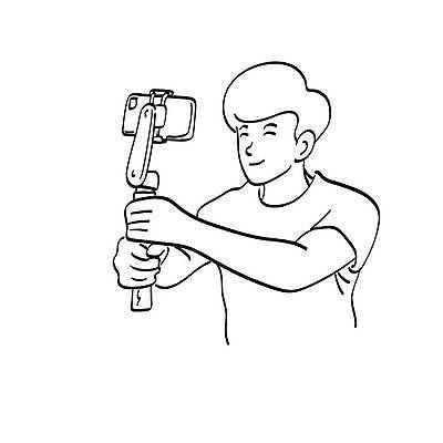 EPS 해외이미지 라이프스타일 남자 라인일러스트 일러스트 한명 들기 성인 스마트폰 촬영 장비 라인아트 손그림 블로거 셀카봉 성인남자한명만 크리에이터 해외일러스트 직업 1 선 모션 사람 생활 핸드폰 스마트기기 남자한명만 성인남자만 파일형식 벡터 1인미디어 이미지허브