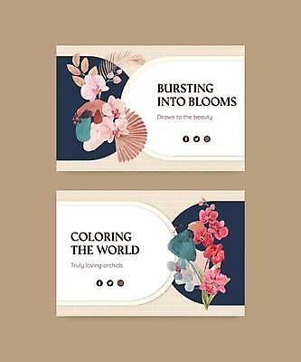 EPS 해외이미지 잎 일러스트 사람없음 수확 벚꽃 부채 난초 해외일러스트 식물 꽃 농업 파일형식 벡터 이미지허브