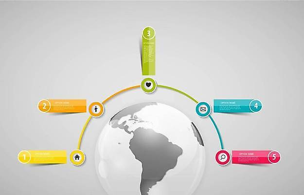 EPS 해외이미지 디자인 지구 일러스트 비즈니스 사람없음 그래픽 자료 인포그래픽 바 레이아웃 엘리먼트 해외일러스트 파일형식 벡터 이미지허브