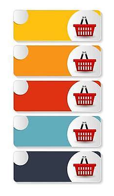 EPS 해외이미지 디자인 일러스트 비즈니스 사람없음 그래픽 라벨 자료 공백 인포그래픽 장바구니 엘리먼트 해외일러스트 프레임 쇼핑 바구니 파일형식 벡터 이미지허브