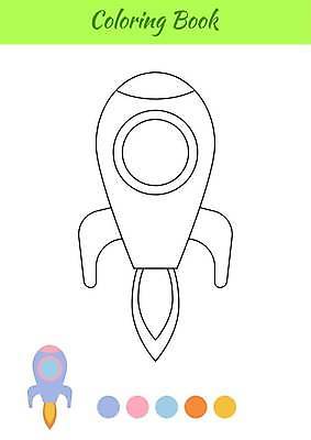 EPS 해외이미지 클립아트 교육 어린이 선 일러스트 장난 교실 학교 상상 놀이 취미 책 컬러풀 검은색 페인트 유치원 로켓 도전 게임 흰색 그리기 인쇄 미사일 만화 그림 윤곽 페이지 고립 해외일러스트 컬러 모션 사람 파일형식 벡터 이미지허브
