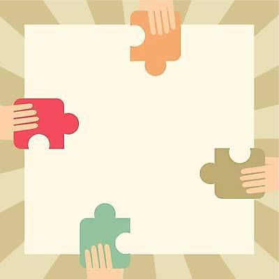 EPS 해외이미지 손 백그라운드 일러스트 프레임 신체부위 퍼즐 카피스페이스 해외일러스트 사람 공백 파일형식 벡터 이미지허브