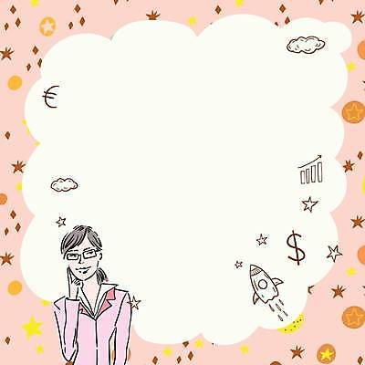 EPS 해외이미지 여자 화살표 별 백그라운드 일러스트 비즈니스 그래프 아이디어 한명 상반신 성인 달러 로켓 유로 성인여자한명만 카피스페이스 해외일러스트 자연요소 1 컨셉 돈 사람 공백 여자한명만 성인여자만 파일형식 벡터 이미지허브