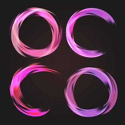 EPS 해외이미지 디자인 분홍색 컨셉 일러스트 추상 사람없음 세트 보라색 검은색 원형 수집 엘리먼트 해외일러스트 도형 컬러 무늬 파일형식 벡터 이미지허브