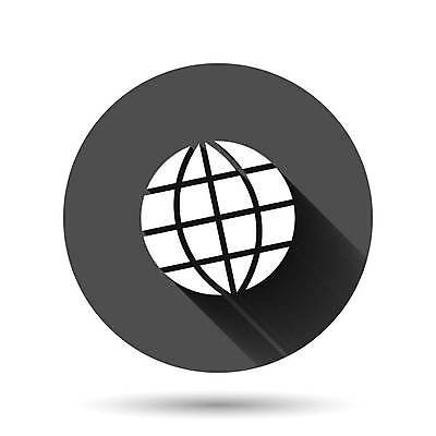 EPS 해외이미지 디자인 지구 여행 지도 인터넷 일러스트 통신 그림자 그래픽 픽토그램 세계 글로벌 지구본 검은색 웹 행성 원형 어플리케이션 심볼 오브젝트 사인 궤도 고립 사방 여의주 지리 지질학 해외일러스트 도형 교육 컬러 우주 파일형식 벡터 이미지허브