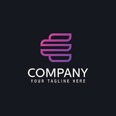 EPS 해외이미지 디자인 알파벳 일러스트 아이디어 사람없음 검은색 E 심볼 브랜딩 해외일러스트 영어 컬러 컨셉 파일형식 벡터 이미지허브