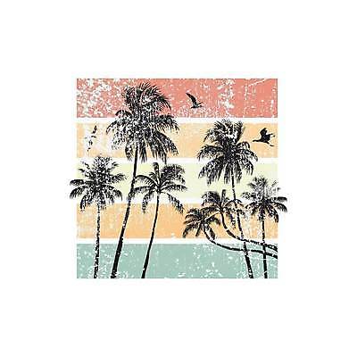 EPS 해외이미지 디자인 바다 일러스트 조류 사람없음 여름 야자수 심볼 질감 해외일러스트 나무 동물 계절 파일형식 벡터 이미지허브