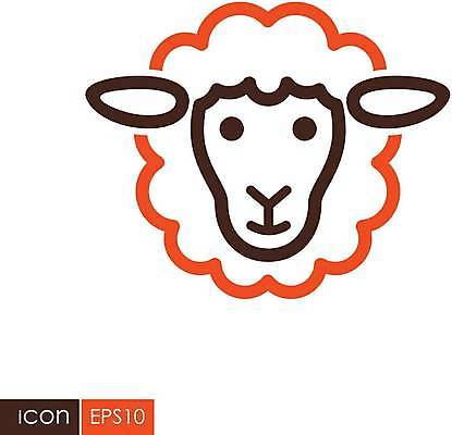 EPS 해외이미지 동물 디자인 야생동물 농업 일러스트 포유류 자연 반려동물 농장 머리 마을 가축 양 심볼 솜털 양고기 양모 고립 램 해외일러스트 산업 육류 신체부위 직물 생태계 파일형식 벡터 식재료 사람 이미지허브