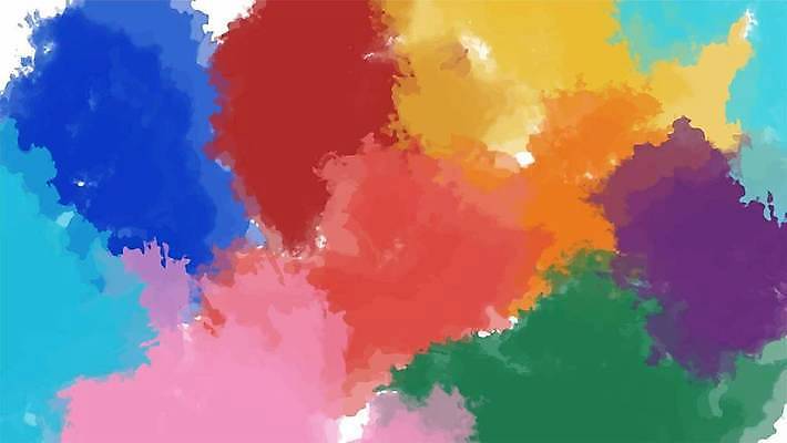 EPS 해외이미지 백그라운드 일러스트 사람없음 컬러풀 번짐 해외일러스트 컬러 파일형식 벡터 효과 이미지허브